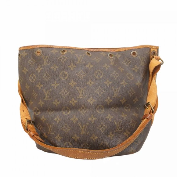 Louis Vuitton Monogram Petit Noe Shoulder Bag M42226 Brown Women's - Picture 1 of 16